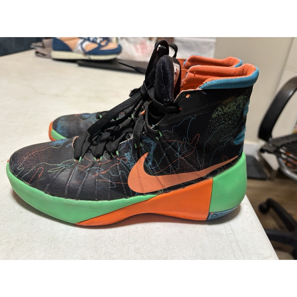 Nike Boys Hyperdunk 2015 Basketball Shoes Multicolor 759974-084 High Top 5 Y